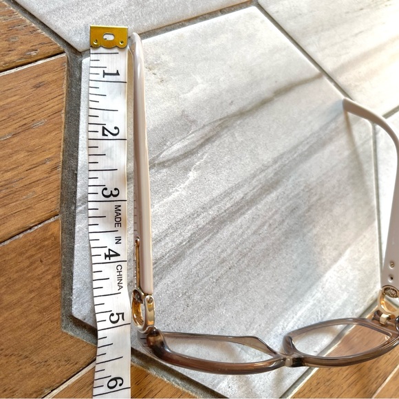 Gucci Authentic Eyeglasses Frame Prescription GG 3204 Q70 140 MM Gold Rose Clear - Picture 6 of 16